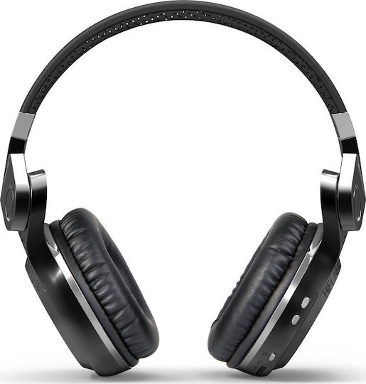 Bluedio T2 Plus Turbine Fără fir / Cu fir On Ear Căști cu Radio cu 40 ore de Funcționare Negre