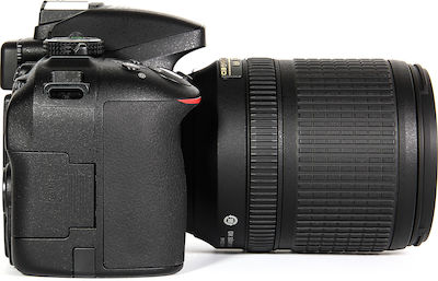 Nikon DSLR Φωτογραφική Μηχανή D5300 Crop Frame Kit (EF-S 18-135mm F3.5-5.6 IS USM + W-E1 Wi-Fi Adapter)Kit (AF-P DX 18-55mm F3.5-5.6G VR + AF-P DX 70-300mm F4.5-6.3G ED VR)Kit (HD DA 18-50mm F4-5.6 DC WR RE + DA 50-200mm F4-5.6 ED WR) Black
