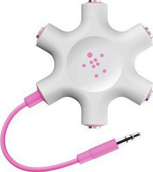 Belkin F8Z274EA Converter 3.5mm male to 3.5mm female White 1pcs