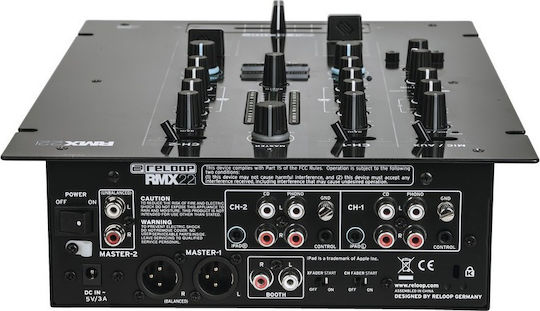 Reloop RMX-22I RMX-22I Ψηφιακός Μίκτης 3.0 Καναλιών / 1 Εισόδο XLR