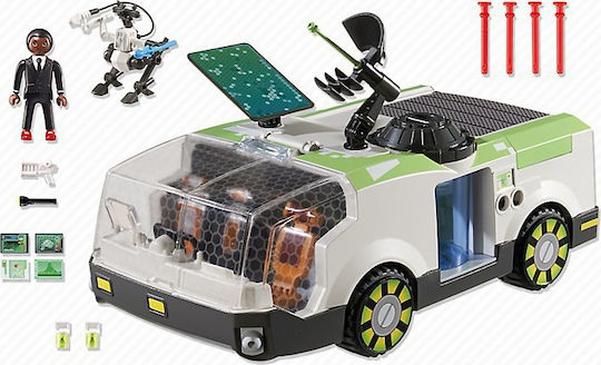 Playmobil Super4 Агентът DNA и Techno-Chameleon за 5+ години години
