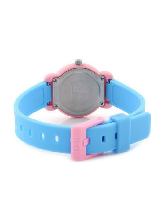 Q&Q Kids Analog Watch VP81-016 with Rubber/Plastic Strap VP81J016