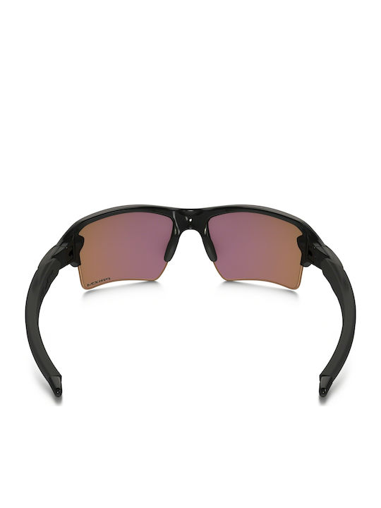 Oakley Flak 2.0 XL Prizm Golf Мъжки Слънчеви Очила с Черна Пластмасова Рамка и Лилави Огледални Стъкла OO9188-05