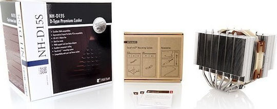 Noctua NH-D15S Ψύκτρα Επεξεργαστή για Socket AM5/115x Ασημί
