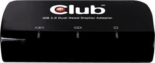 Club3D USB 3.0 female - DVI-I & HDMI female (CSV-2320HD) Converter USB-A female to DVI-I / HDMI female 1pcs