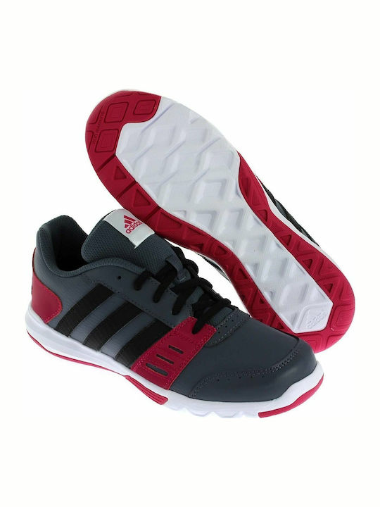 Adidas Kids Sports Shoes Running Gray