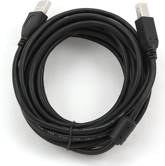 Cablexpert 4.5m USB 2.0 Cable A-Male to B-Male (CCF-USB2-AMBM-15)