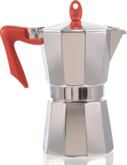 Pedrini 9082-0 Μπρίκι Espresso 2cups Ασημί