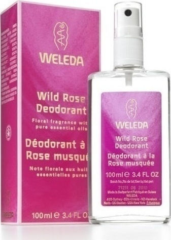 Weleda Wild Rose Natural Deodorant In Spray without Aluminum 100ml