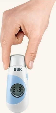 Nuk Flash Υπέρυθρο Θερμόμετρο Μετώπου Κατάλληλο για Μωρά Γαλάζιο