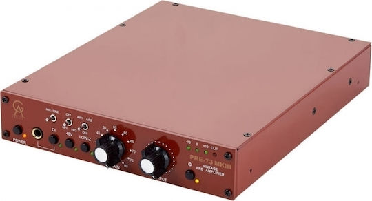 Golden Age Project Pre-73 MKIII Microfon Preamplificator Monocanal cu Putere fantomă & 1 Intrare XLR