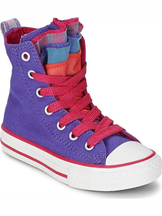 Converse Chuck Taylor Party High Μωβ