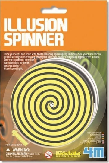 4M Περιστρεφόμενη Σβούρα Αυταπάτη Educational Game Experiments for 5+ years Years Old
