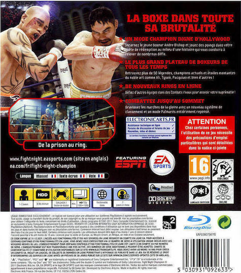 Fight Night Champion Joc PS3