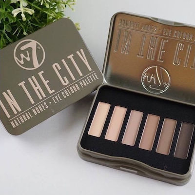 W7 Cosmetics In The City Lidschattenpalette in fester Form Natural Nudes 7gr