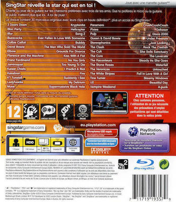 Singstar Guitar PS3 Spiel