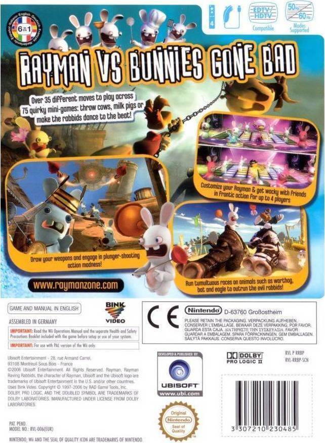 Rayman Raving Rabbids Wii Skroutz.gr