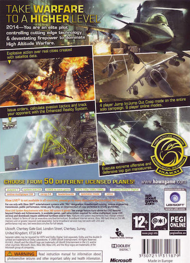 Tom Clancy's HAWX Xbox 360 Game