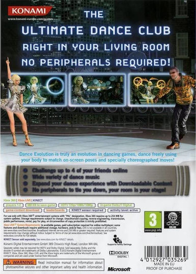 DanceEvolution Edition Xbox 360 Game