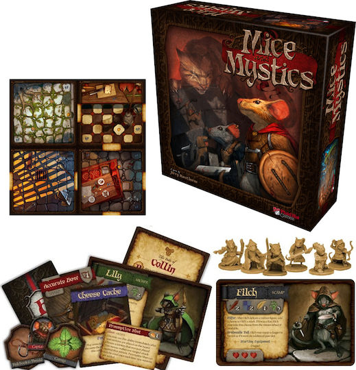 Brettspiel Mice & Mystics für 1-4 Spieler 7+ Jahre (EN) Plaid Hat