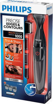 Philips Multigroom Hair Clipper Black MG1100/16