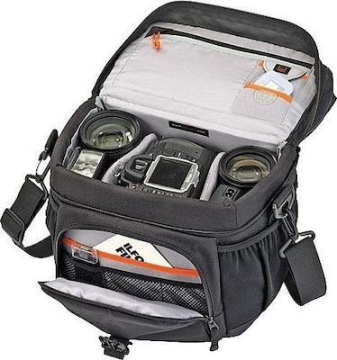 Lowepro Τσάντα Ώμου Φωτογραφικής Μηχανής Nova 180 AW σε Μαύρο Χρώμα