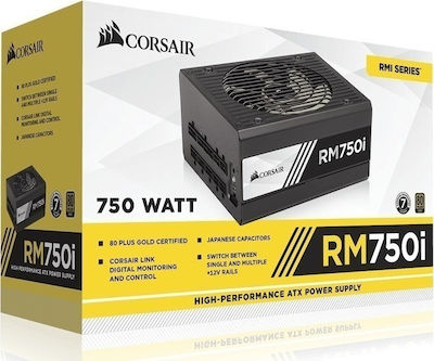 Corsair RMi Series RM750i 750W Full Modular 80 Plus Gold