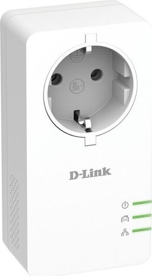 D-Link DHP-P601AV Powerline Διπλού Kit για Ενσύρματη Σύνδεση με Passthrough Πρίζα και Θύρα Gigabit Ethernet