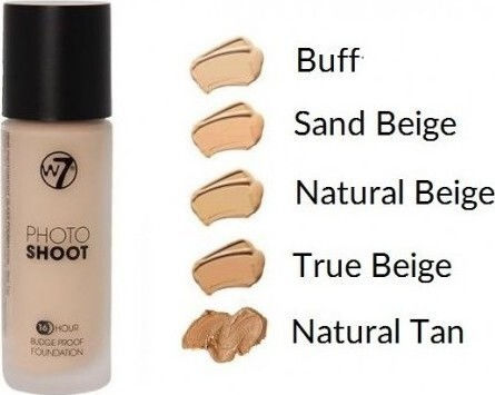 W7 Cosmetics 16hr Photoshoot Glass Foundation 28ml