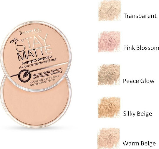 Rimmel Stay Matte Pressed Powder Powder 004 Sandstorm 14gr