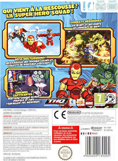 Marvel Super Hero Squad The Infinity Gauntlet Wii