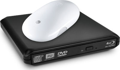 OWC Slim Externer Optisches Laufwerk Aufnahme/Wiedergabe Blu-Ray für Schreibtisch / Laptop