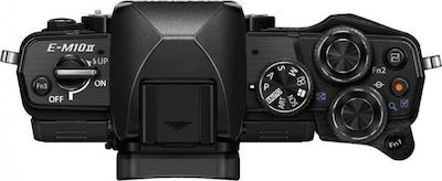 Olympus OM-D E-M10 Mark II Mirrorless Camera Micro Four Thirds (4/3") Body Black