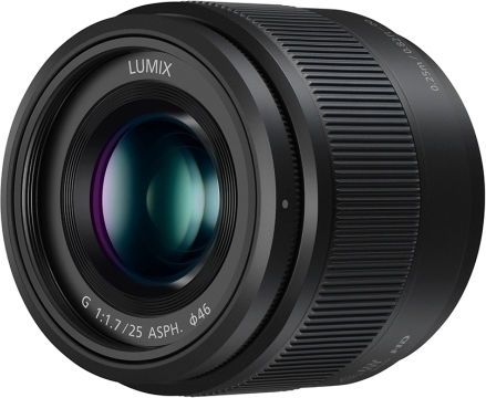 Panasonic Crop Φωτογραφικός Φακός Lumix G 25mm f/1.7 Σταθερός για Micro Four Thirds (MFT) Mount Μαύρος