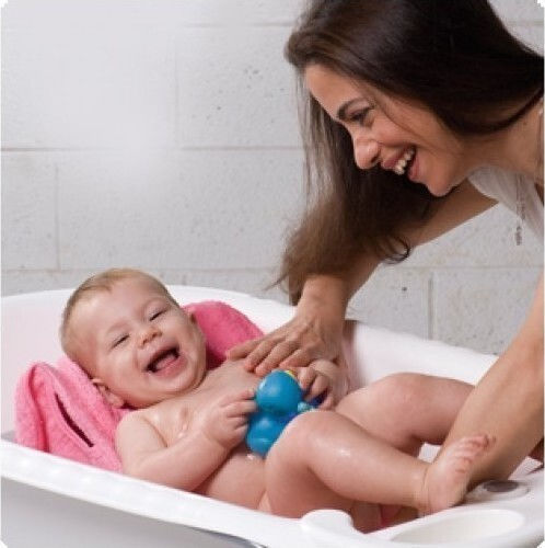 Minene Baby Badewannen Unterstützung Pink MN33/Pink