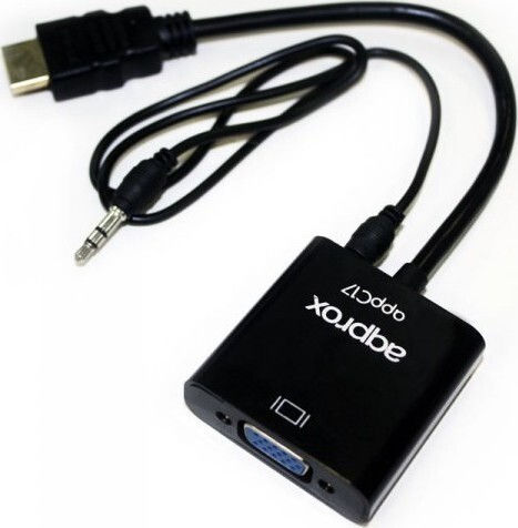 Approx APPC17 HDMI Männlich zu 3.5mm / VGA Weiblich 1 Stück