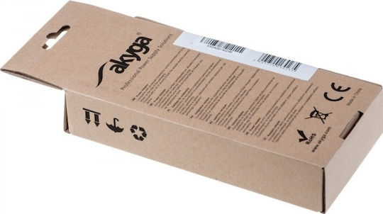 Akyga Φορτιστής Laptop 65W 18.5V 3.5A για HP χωρίς Καλώδιο Τροφοδοσίας