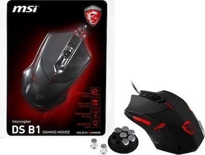 MSI Interceptor DS B1 Gaming Gaming Maus Schwarz