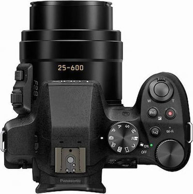 Panasonic Lumix DMC-FZ300 Compact Φωτογραφική Μηχανή 12.1MP Οπτικού Ζουμ 24x με Οθόνη 3" και Ανάλυση Video 4K UHD Μαύρη