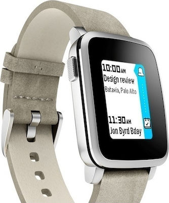 pebble time steel waterproof