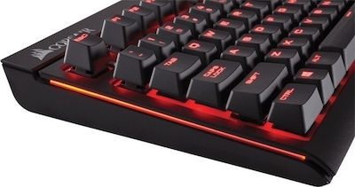 Corsair Strafe Mechanical Cherry Mx Гейминг Клавиатура с Cherry MX Red суичове и Подсветени клавиши Черен