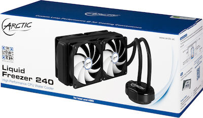 Arctic Liquid Freezer Υδρόψυξη Επεξεργαστή Διπλού Ανεμιστήρα 120mm για Socket 115x