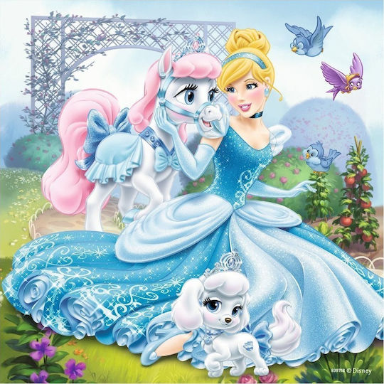 Παιδικό Puzzle Disney Princess: Βασιλικά Ζωάκια 147pcs για 5+ Ετών Ravensburger