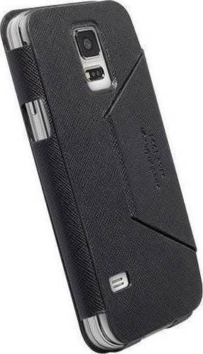 Krusell Malmo Book Synthetic Leather Black (Galaxy S5 mini)