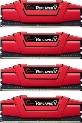 G.Skill Ripjaws V 32GB DDR4 RAM mit 4 Modulen (4x8GB) und Geschwindigkeit 3000 für Schreibtisch