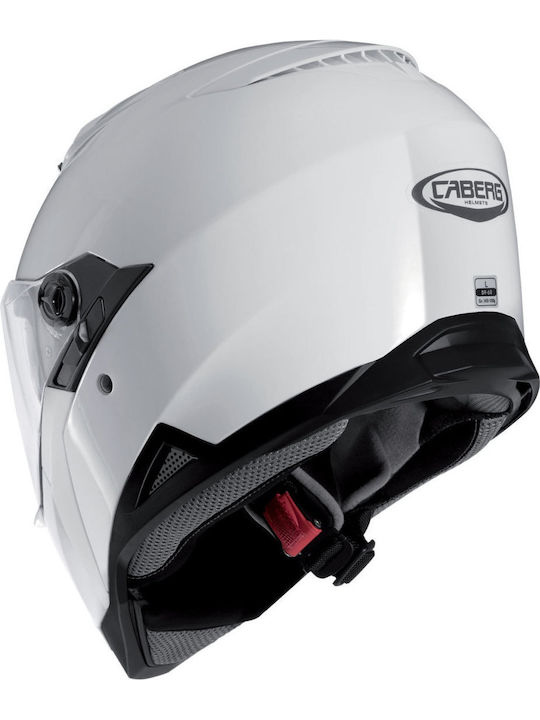 Stunt White Κράνος Μηχανής Full Face 1450gr με Sunvisor