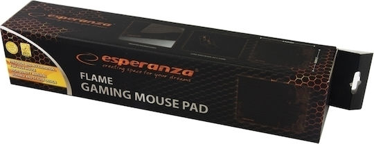 Esperanza Flame Gaming Mouse Pad Large (440mm) Black EA146R