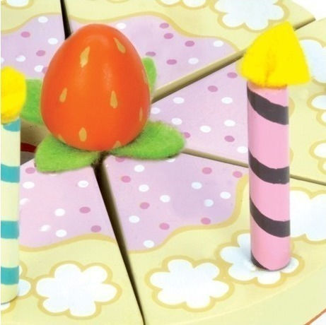 Le Toy Van Vanilla Birthday Cake από Ξύλο για 3+ Ετών