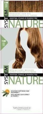 Sant' Angelica System Nature Set Hair Dye no Ammonia 7.88 Blonde Cocoa 60ml