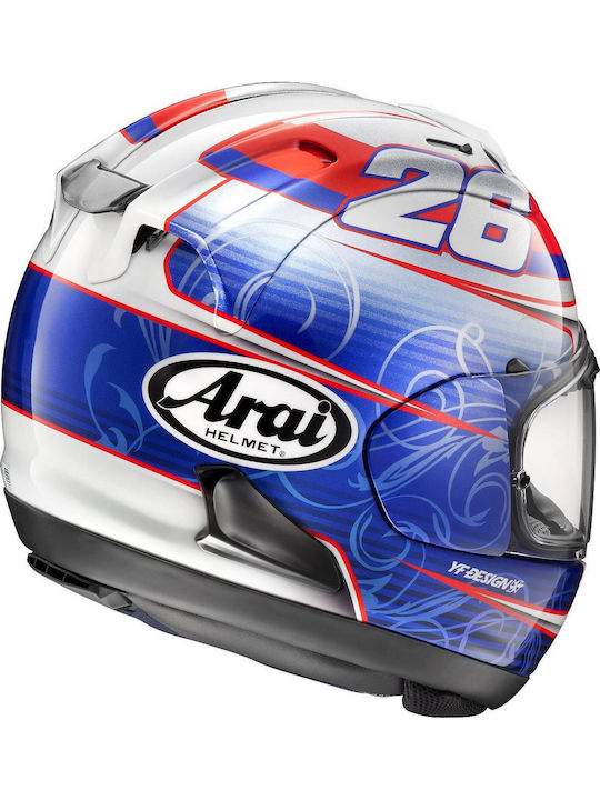 Arai RX-7V Pedrosa Motorradhelm Volles Gesicht